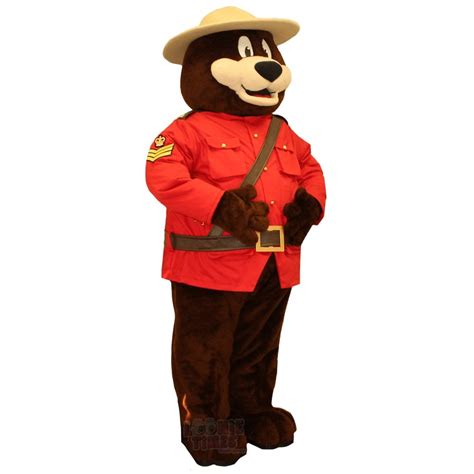 Grizzly bear mascot disguise